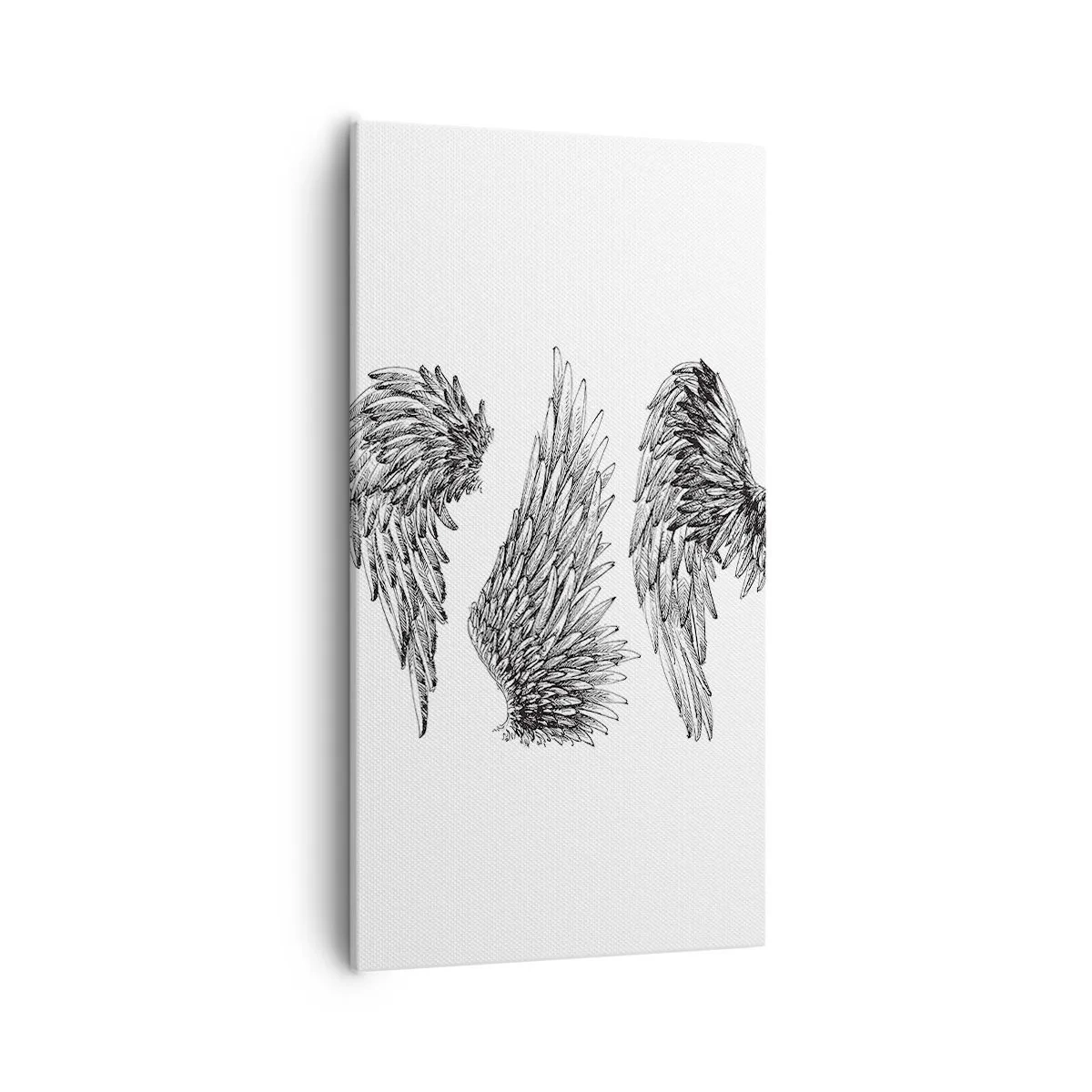 Canvastavla - Bild på duk - Du kan också bli ängel - 55x100 cm