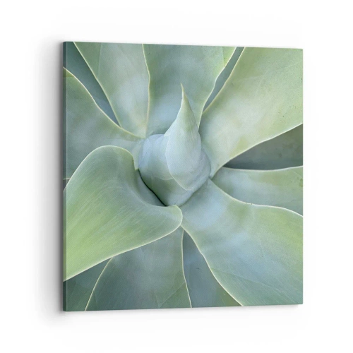 Canvastavla - Bild på duk - Det gröna föds - 70x70 cm