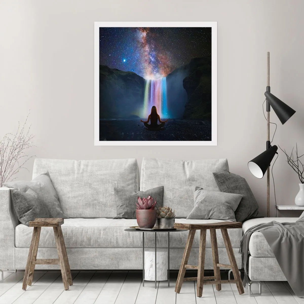 Affisch - Absolut harmoni - 60x60 cm