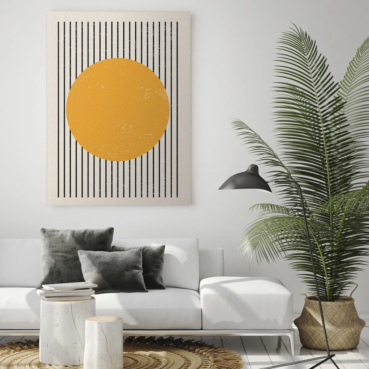Glastavla - Bild på glas - Enkelhetens kraft - 70x100 cm