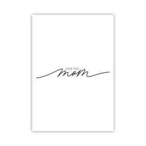 Affisch - Jag är mycket rörd - 70x100 cm