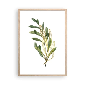 Affisch i ram av ljusek - Allt som är gott - 50x70 cm