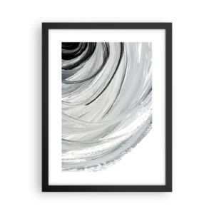Affisch i svart ram - Orbital komposition - 30x40 cm