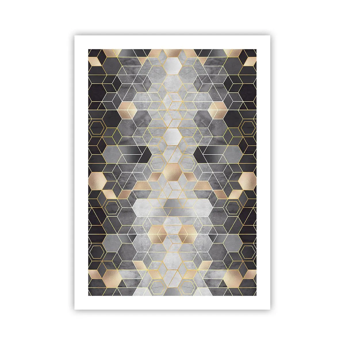 Affisch - Diamantkomposition - 50x70 cm