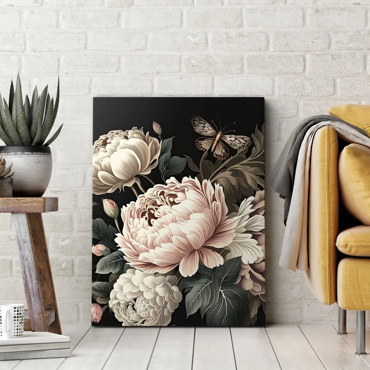 Canvastavla - Bild på duk - I barockstil - 50x70 cm