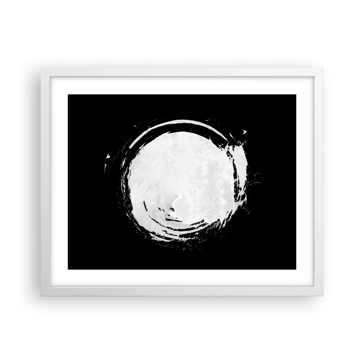 Affisch i vit ram - Den goda vägen ut - 50x40 cm