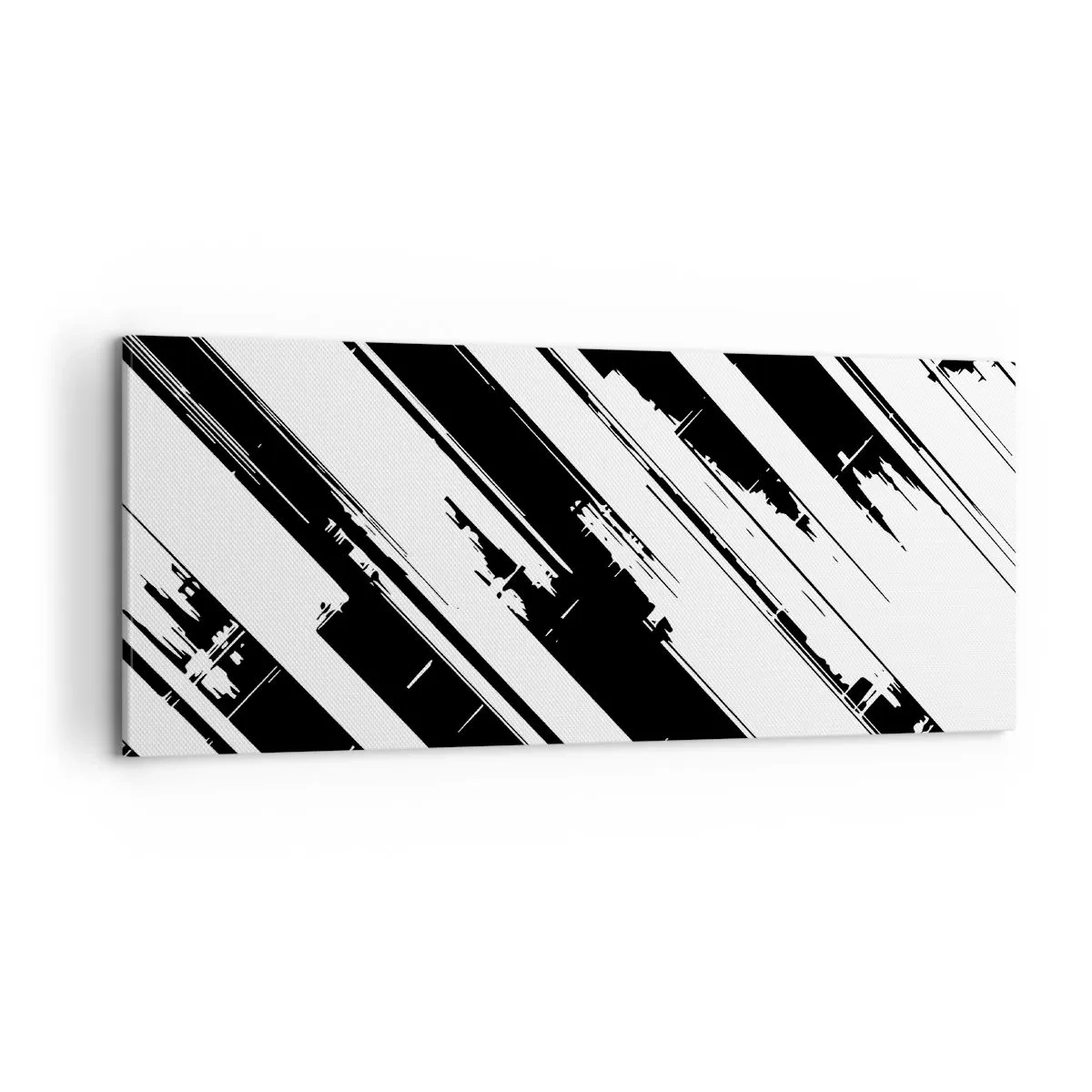 Canvastavla - Bild på duk - Intensiv och dynamisk komposition - 100x40 cm