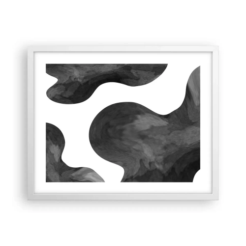 Affisch i vit ram - Mjölkvägen - 50x40 cm
