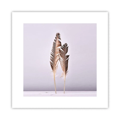 Affisch - Mot intet - 30x30 cm