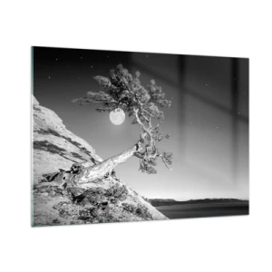 Glastavla - Bild på glas - Segerrik kämpe - 100x70 cm