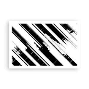 Affisch - Intensiv och dynamisk komposition - 91x61 cm