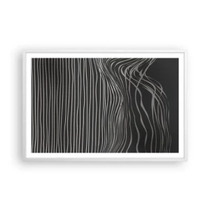 Affisch i vit ram - Rytm och accent - 91x61 cm