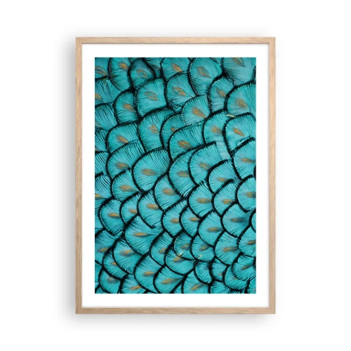 Affisch i ram av ljusek - Den stora fjädergalan - 50x70 cm