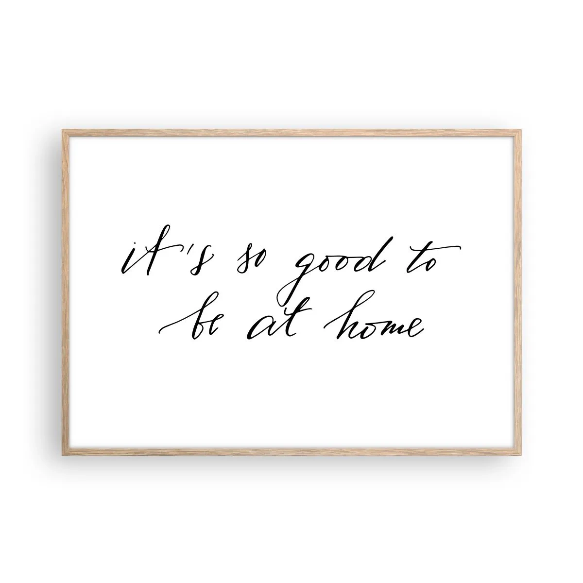 Affisch i ram av ljusek - Hela sanningen - 100x70 cm