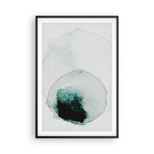 Affisch i svart ram - I en droppe vatten - 61x91 cm