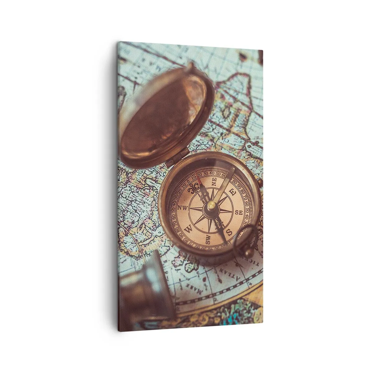 Canvastavla - Bild på duk - För äventyrare - 45x80 cm