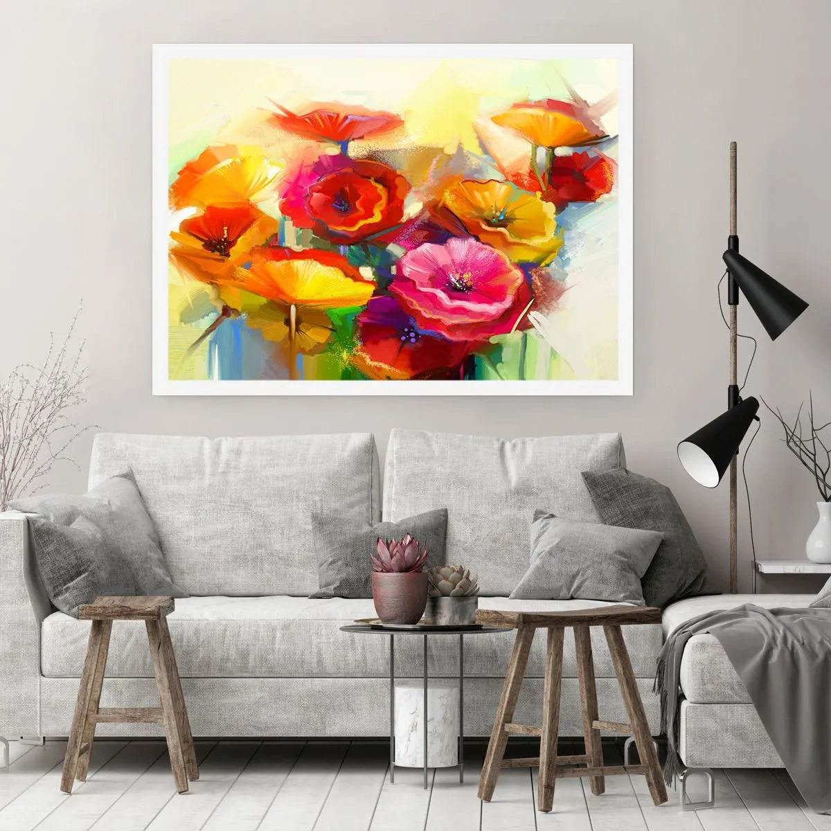 Affisch - Inte bara rött - 91x61 cm