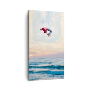 Canvastavla - Bild på duk - Till en annan dimension - 45x80 cm