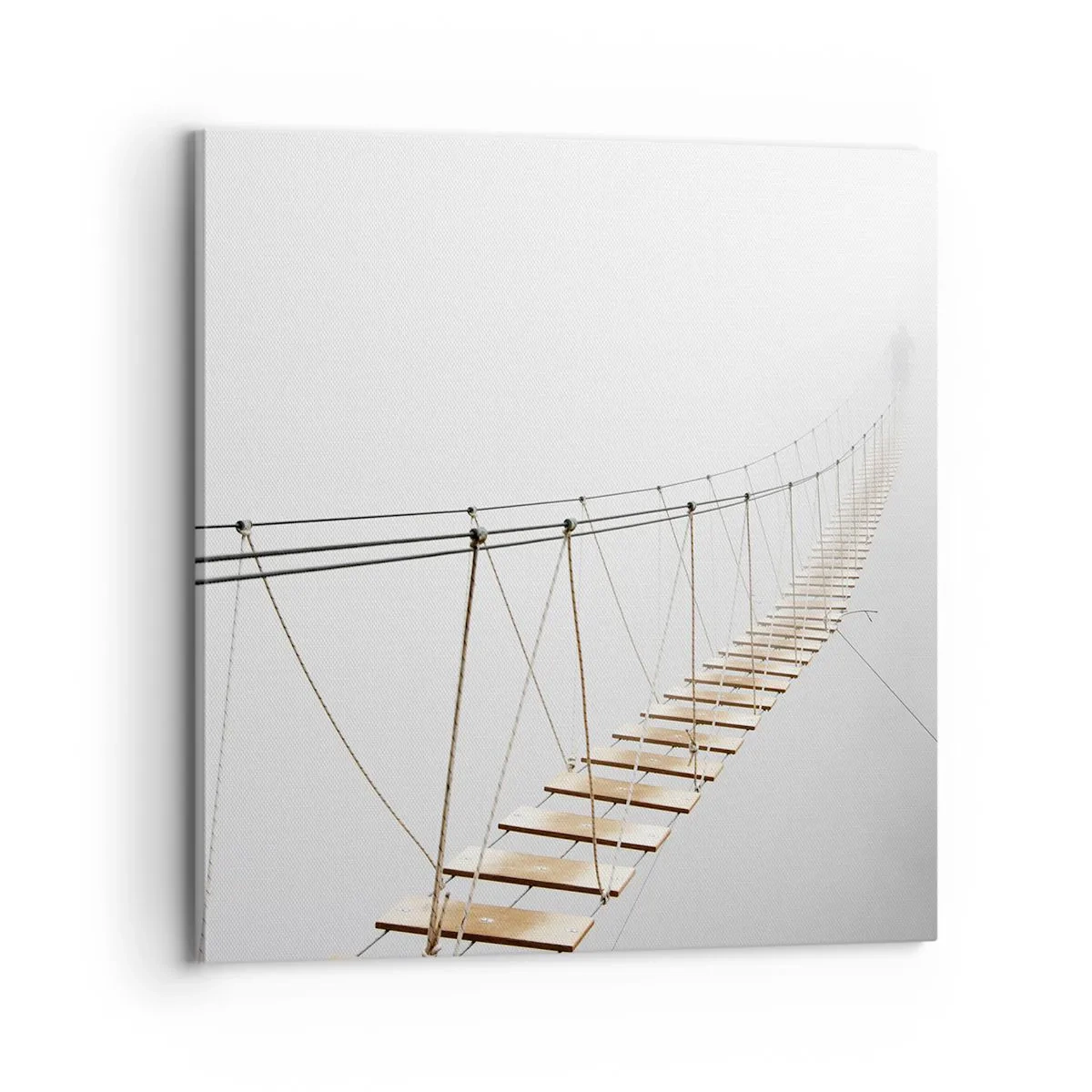 Canvastavla - Bild på duk - Vart leder den dig? - 70x70 cm