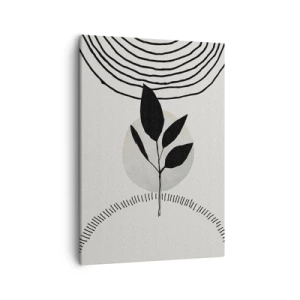 Canvastavla - Bild på duk - Komposition: naturens ritualer - 50x70 cm