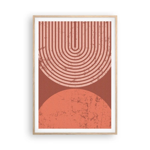 Affisch i ram av ljusek - Nära relation - 70x100 cm