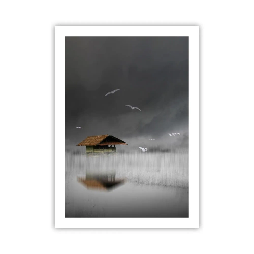 Affisch - Regnskydd - 50x70 cm