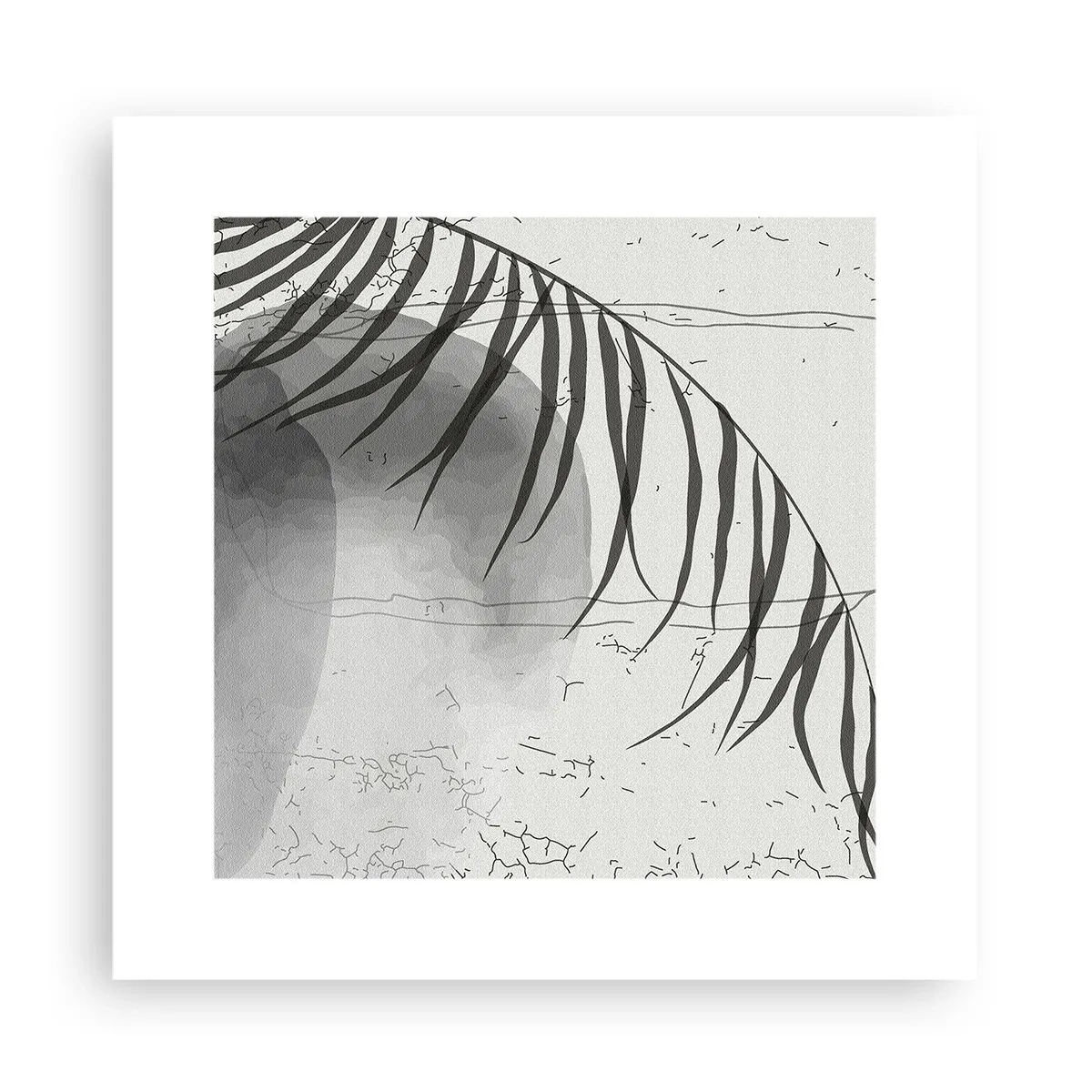 Affisch - Den subtila exotismen i naturen - 30x30 cm