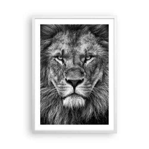 Affisch i vit ram - I kröningskläder - 50x70 cm