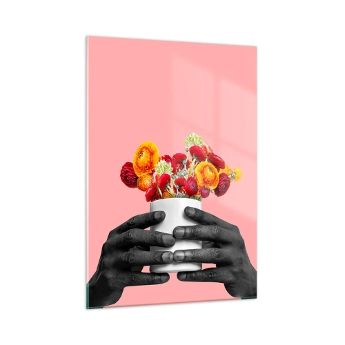 Glastavla - Bild på glas - Livets apoteos - 50x70 cm