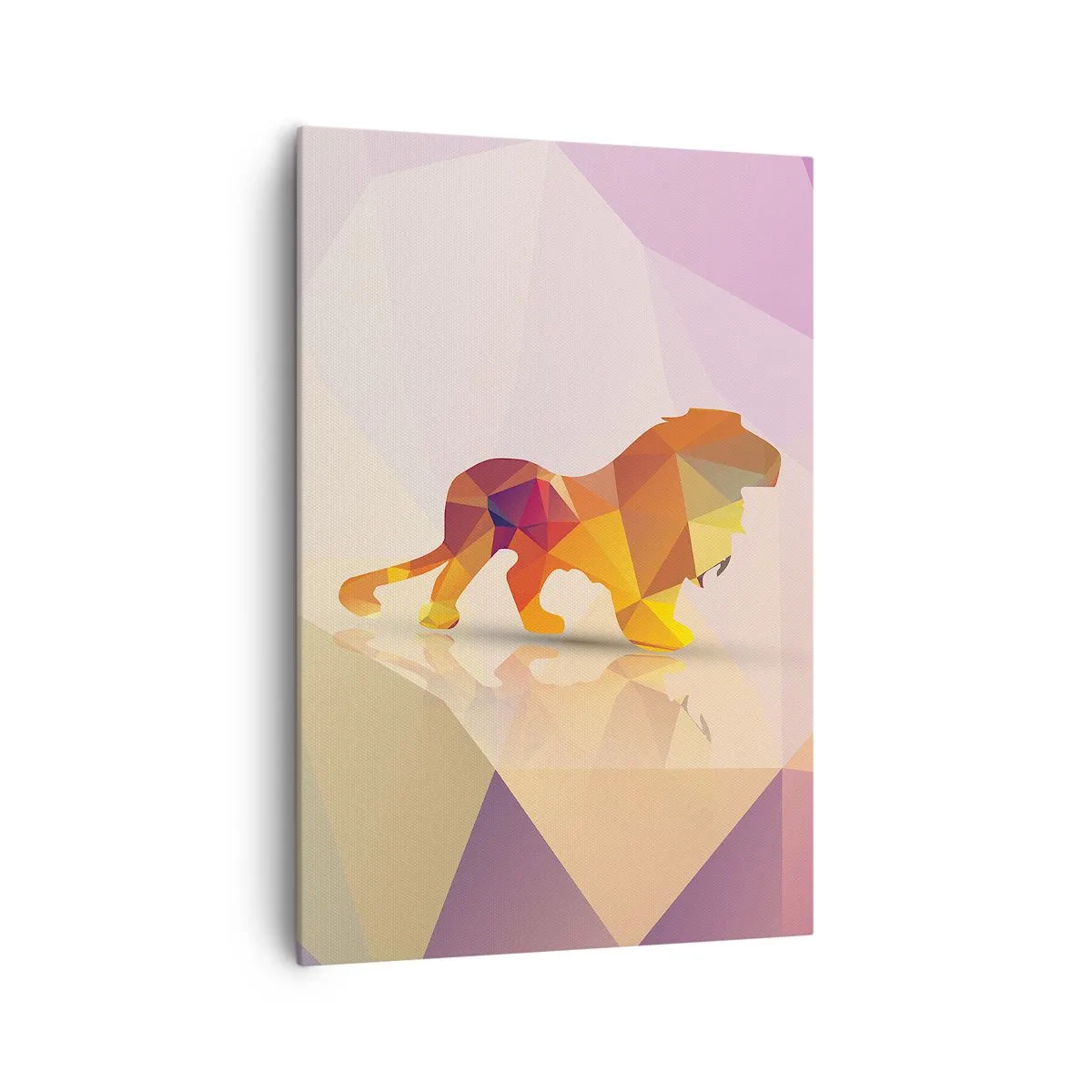 Canvastavla - Bild på duk - Diamantkung - 70x100 cm