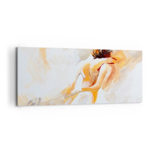 Canvastavla - Bild på duk - I närhetens himmel - 100x40 cm