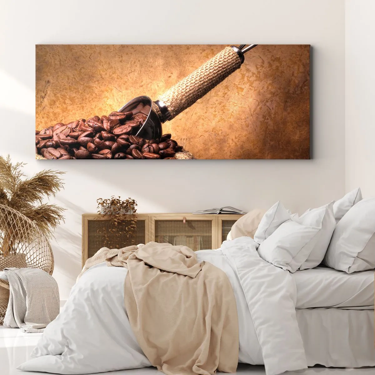Canvastavla - Bild på duk - I smakens källor - 100x40 cm