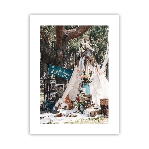 Affisch - Make love… - 30x40 cm