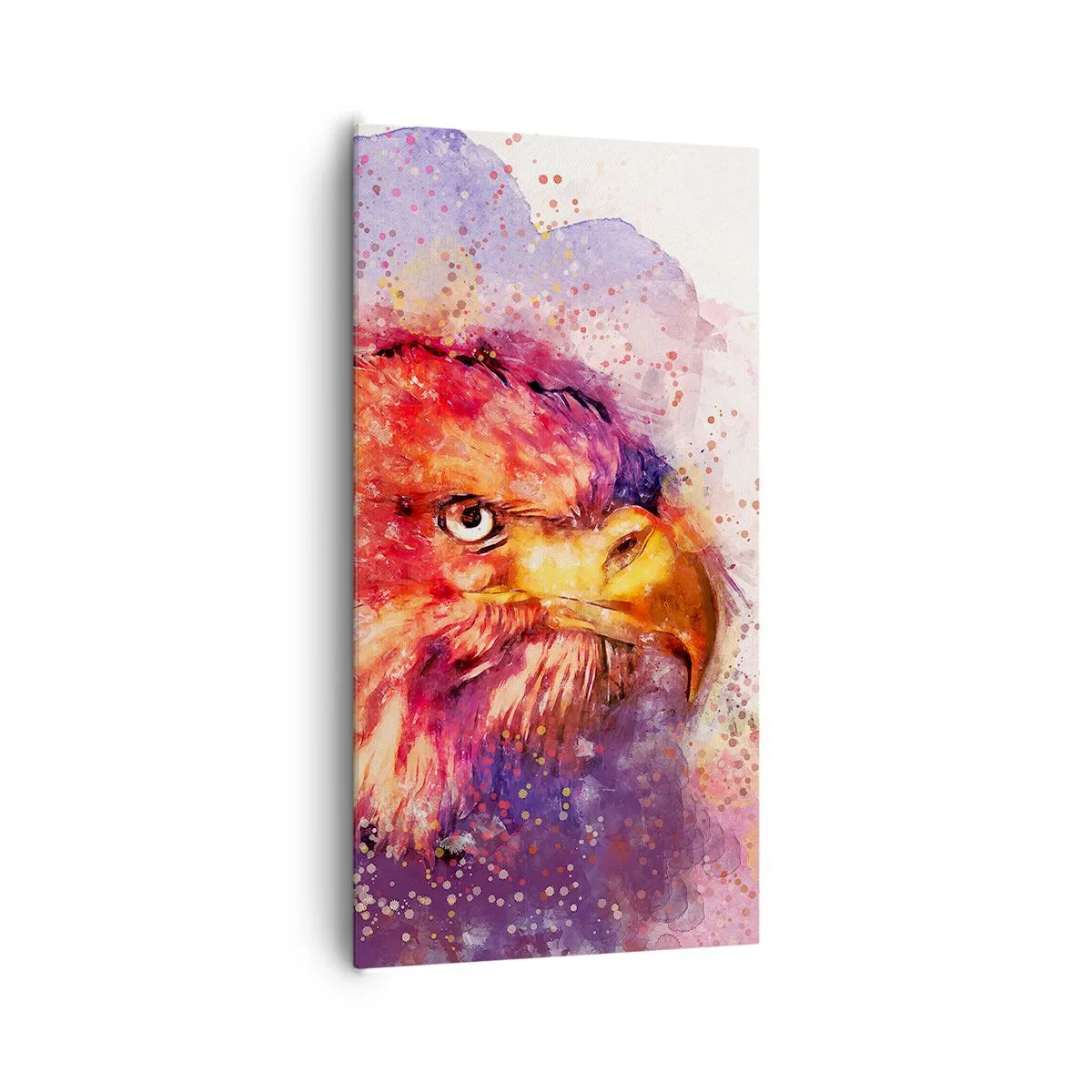 Canvastavla - Bild på duk - Du vill inte vet vad jag tänker på - 65x120 cm