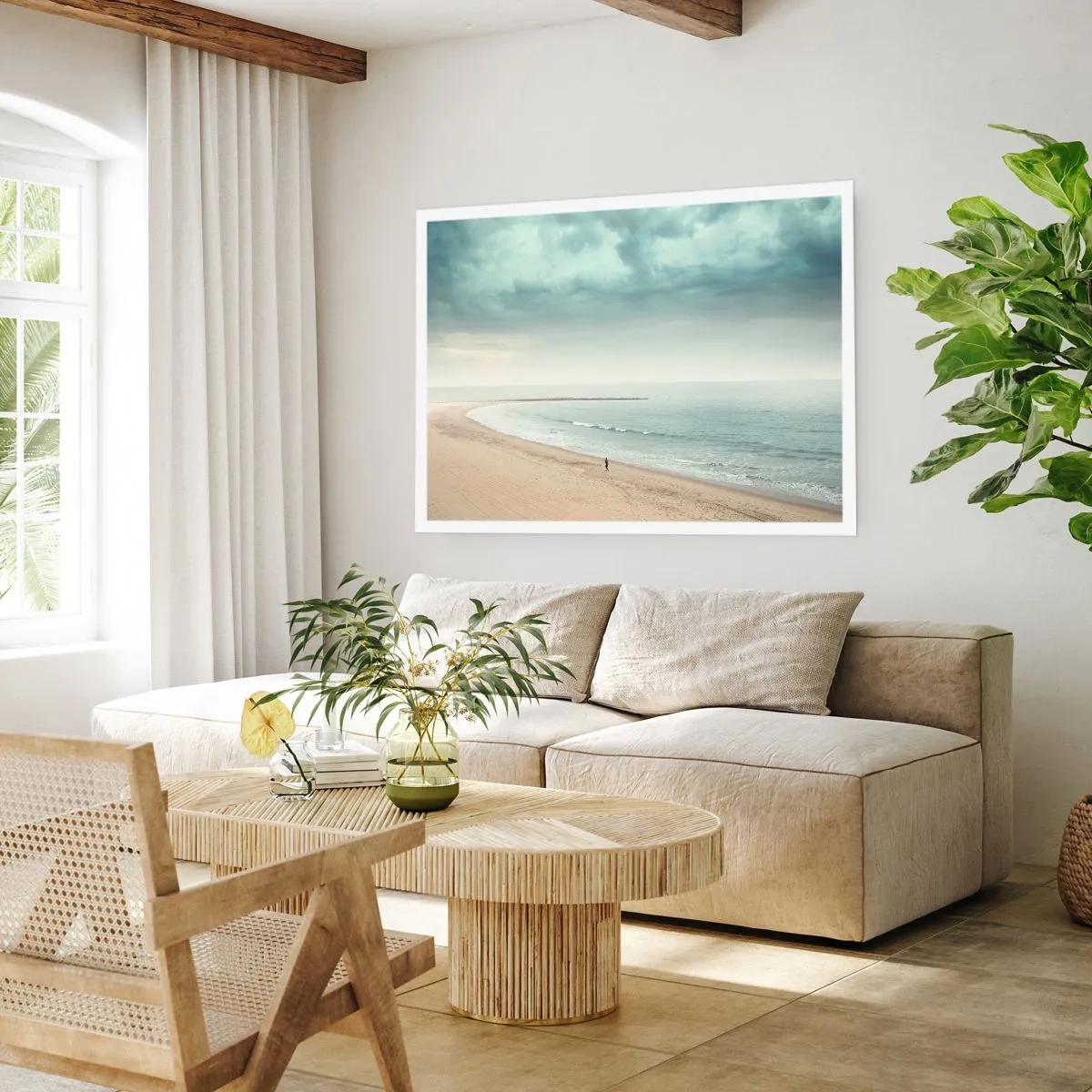 Affisch - På jakt efter frid - 70x50 cm