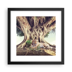 Affisch i svart ram - Vi från Första Moseboken - 30x30 cm