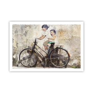 Affisch - Sant eller falskt? - 91x61 cm