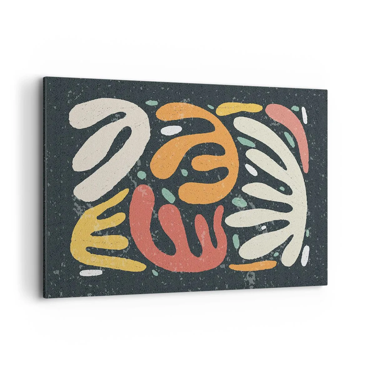 Canvastavla - Bild på duk - Komposition - Jag tar snart tag i dig  - 100x70 cm