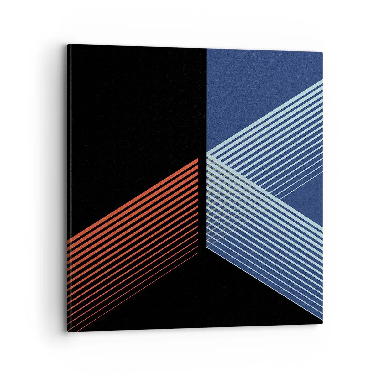 Canvastavla - Bild på duk - Enkel historia - 70x70 cm