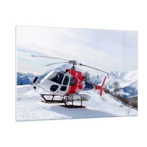 Glastavla - Bild på glas - Alltid redo - 120x80 cm