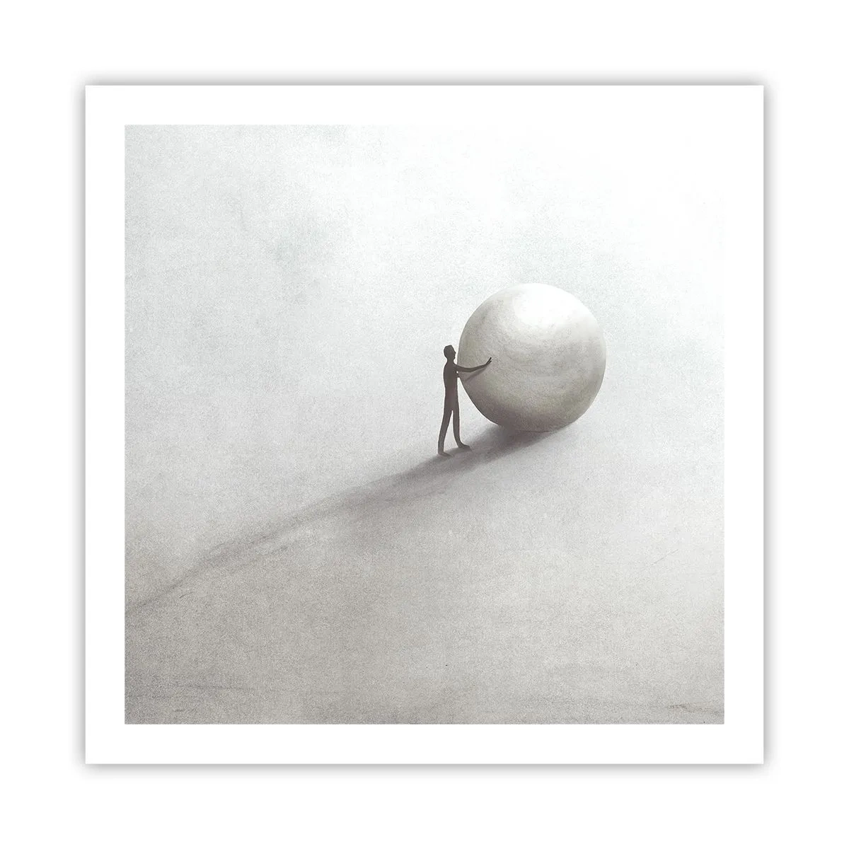 Affisch - Livets spel - 60x60 cm