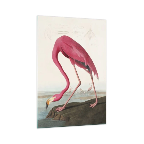 Glastavla - Bild på glas - Underlig varelse - 70x100 cm