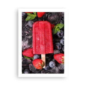 Affisch - En smak av varm sommar - 50x70 cm