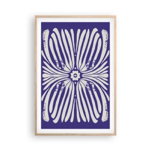 Affisch i ram av ljusek - Etnisk inspiration - 61x91 cm