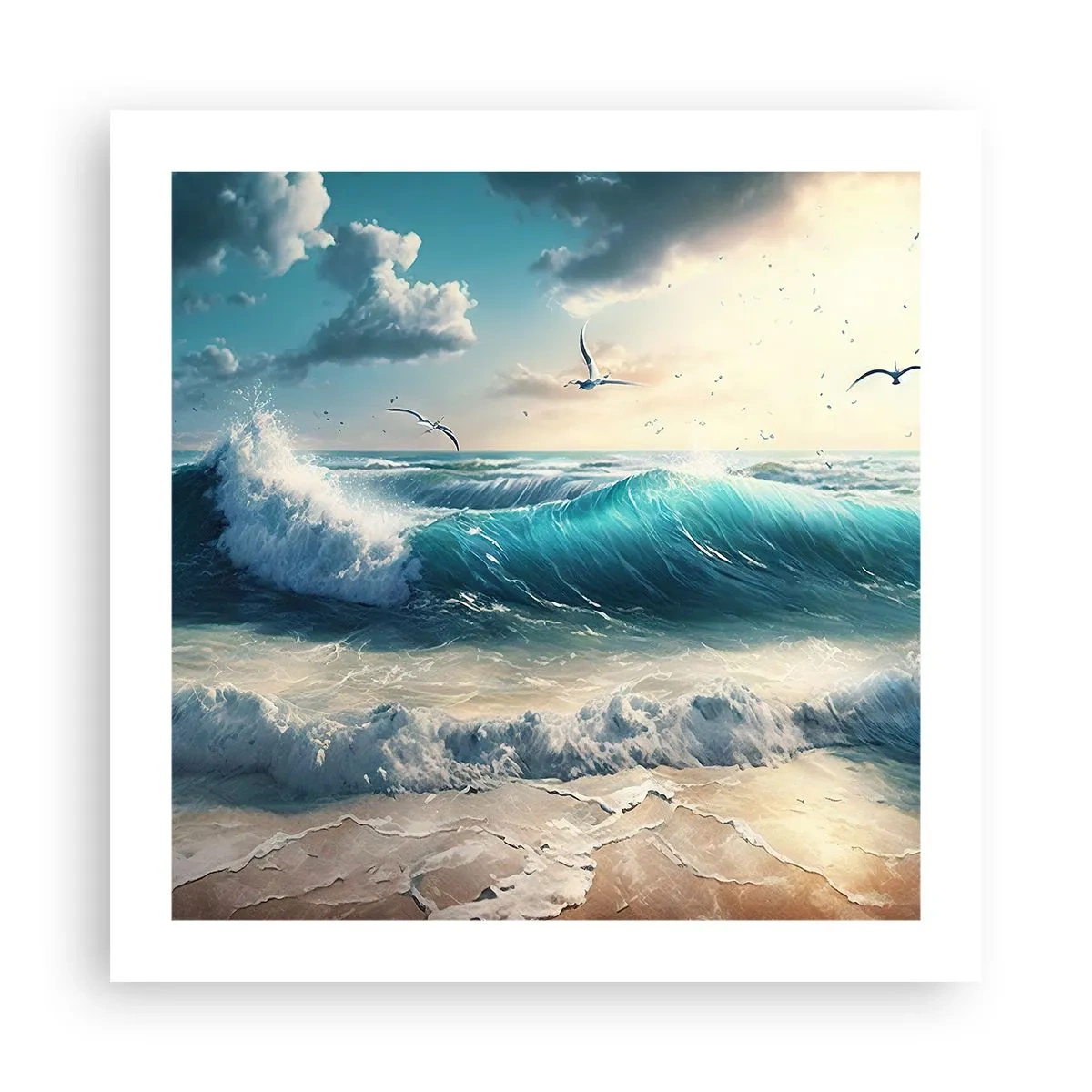 Affisch - Ljuder endast för dig - 50x50 cm