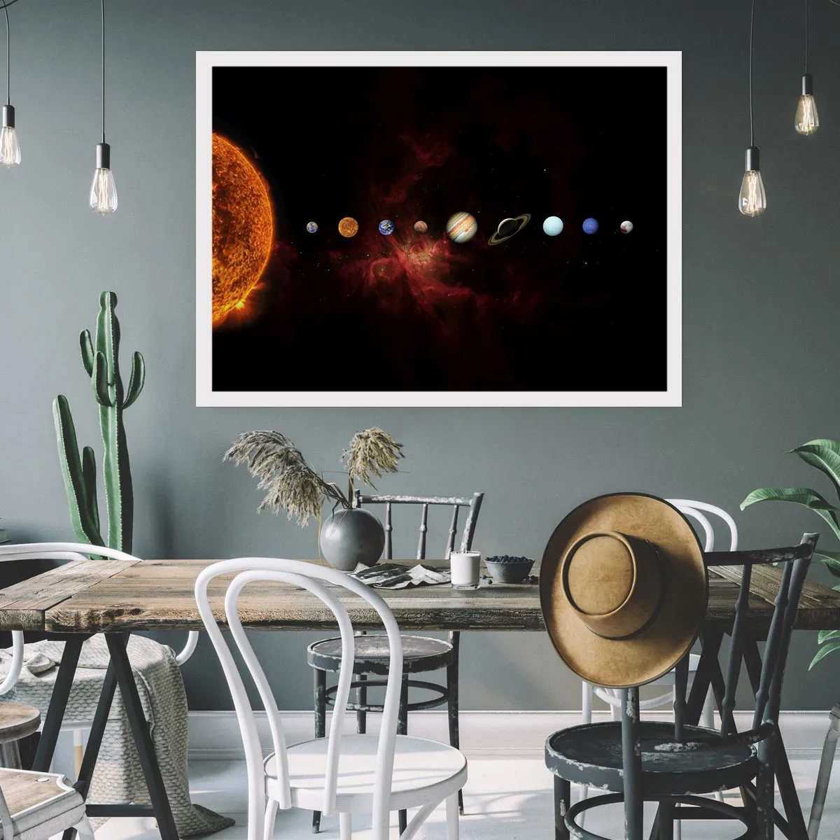 Affisch - Vårt grannskap - 50x40 cm