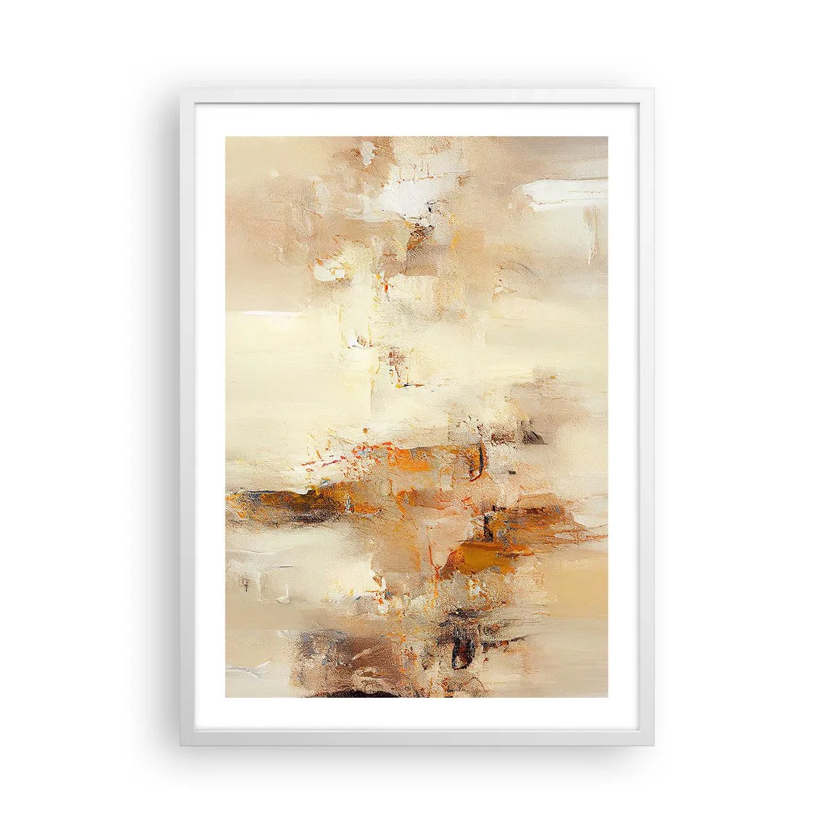 Affisch i vit ram - Bärnstenens själ - 50x70 cm