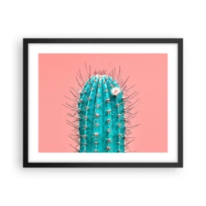 Affisch i svart ram - Titta bara - 50x40 cm