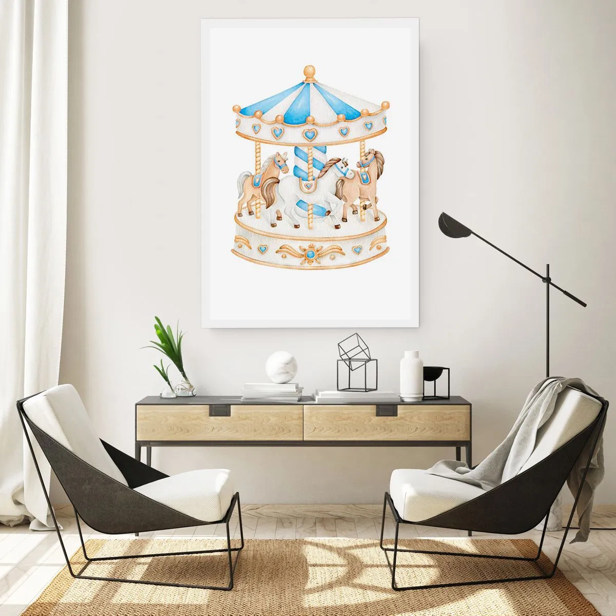 Affisch - En ljuvlig barndom - 50x70 cm