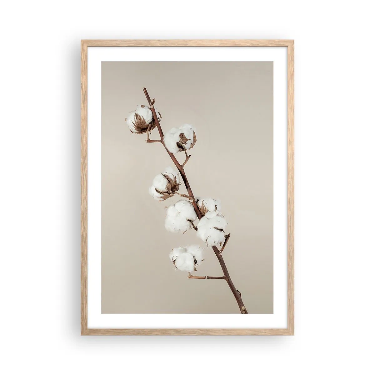 Affisch i ram av ljusek - Hos mjukhetens källa - 50x70 cm